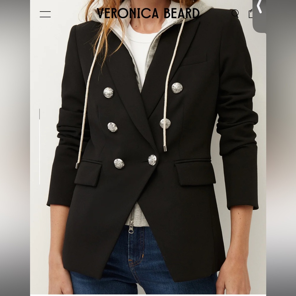 EUC - Veronica Beard Empire Dickey Jacket